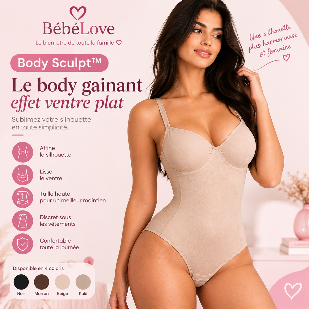 Body sculptant BébéLove en rose nude